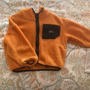 Orange 🍊 fleece sweater